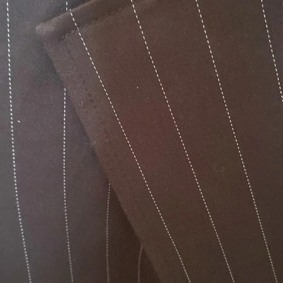 Worthington brown pinstripe blazer size medium business casual - Picture 3 of 8